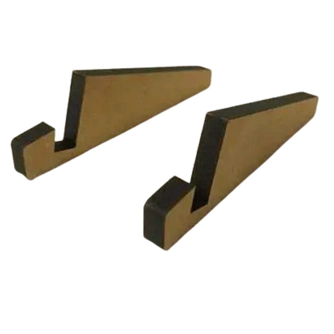 Kit de suportes de MDF de 6 mm para azulejos e quadros, Quantidade: 10 pares. Foto 1 do produto.