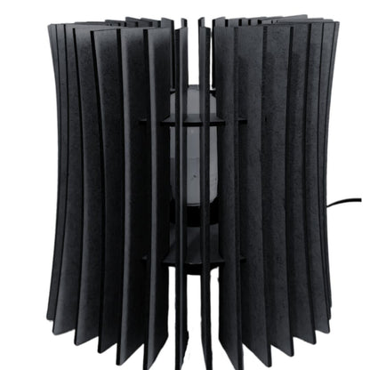 Abajur de mesa Monalisa, Cor: Preto, Tamanho: 20 × 20 cm. Foto 1 do produto.
