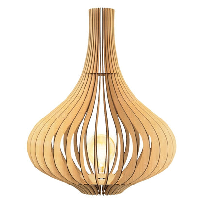 Luminária de chão Aladdin em MDF, referência CHAO0008, Tamanho: 70 × 48 cm. Foto 2 do produto.