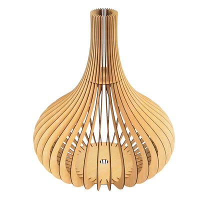 Luminária de chão Aladdin em MDF, referência CHAO0008, Tamanho: 70 × 48 cm. Foto 3 do produto.