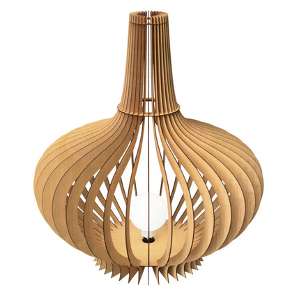 Luminária de chão Jasmine em MDF, Tamanho: 80 × 70 cm. Foto 1 do produto.