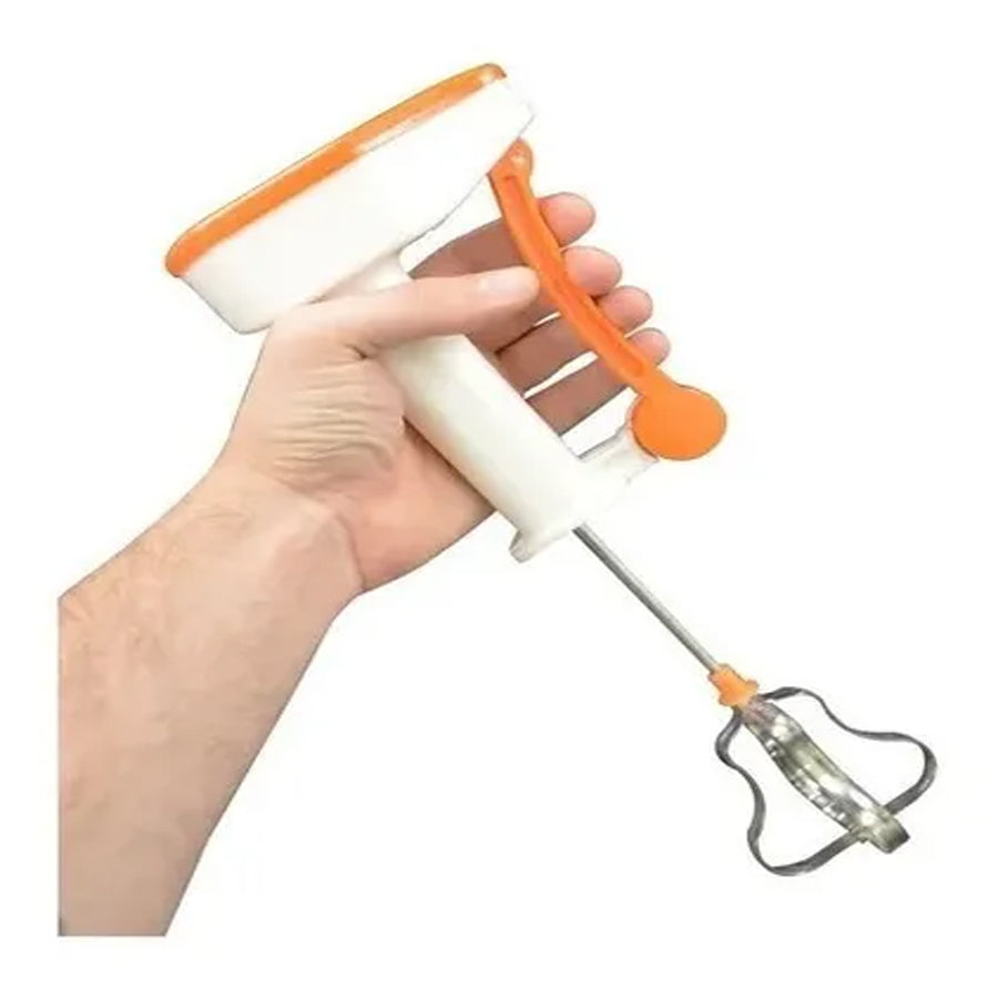 Batedor manual para ovos e shakes. Foto 1 do produto.