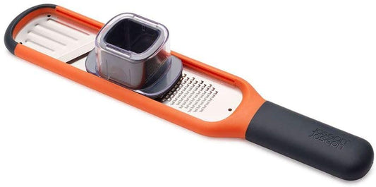 Ralador e fatiador de aço inox Handi Grate 2 em 1. Foto 1 do produto.