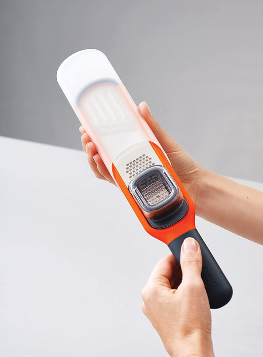 Ralador e fatiador de aço inox Handi Grate 2 em 1. Foto 2 do produto.