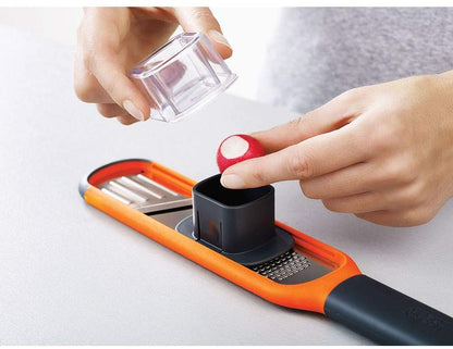 Ralador e fatiador de aço inox Handi Grate 2 em 1. Foto 4 do produto.