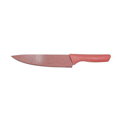 Jogo de facas de aço inox coloridas, 6 peças. Foto 4 do produto.