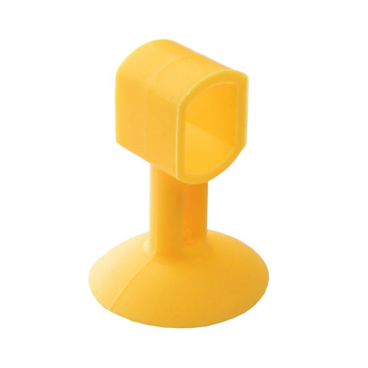 Protetor de silicone para maçaneta com ventosa, amarelo. Foto 1 do produto.