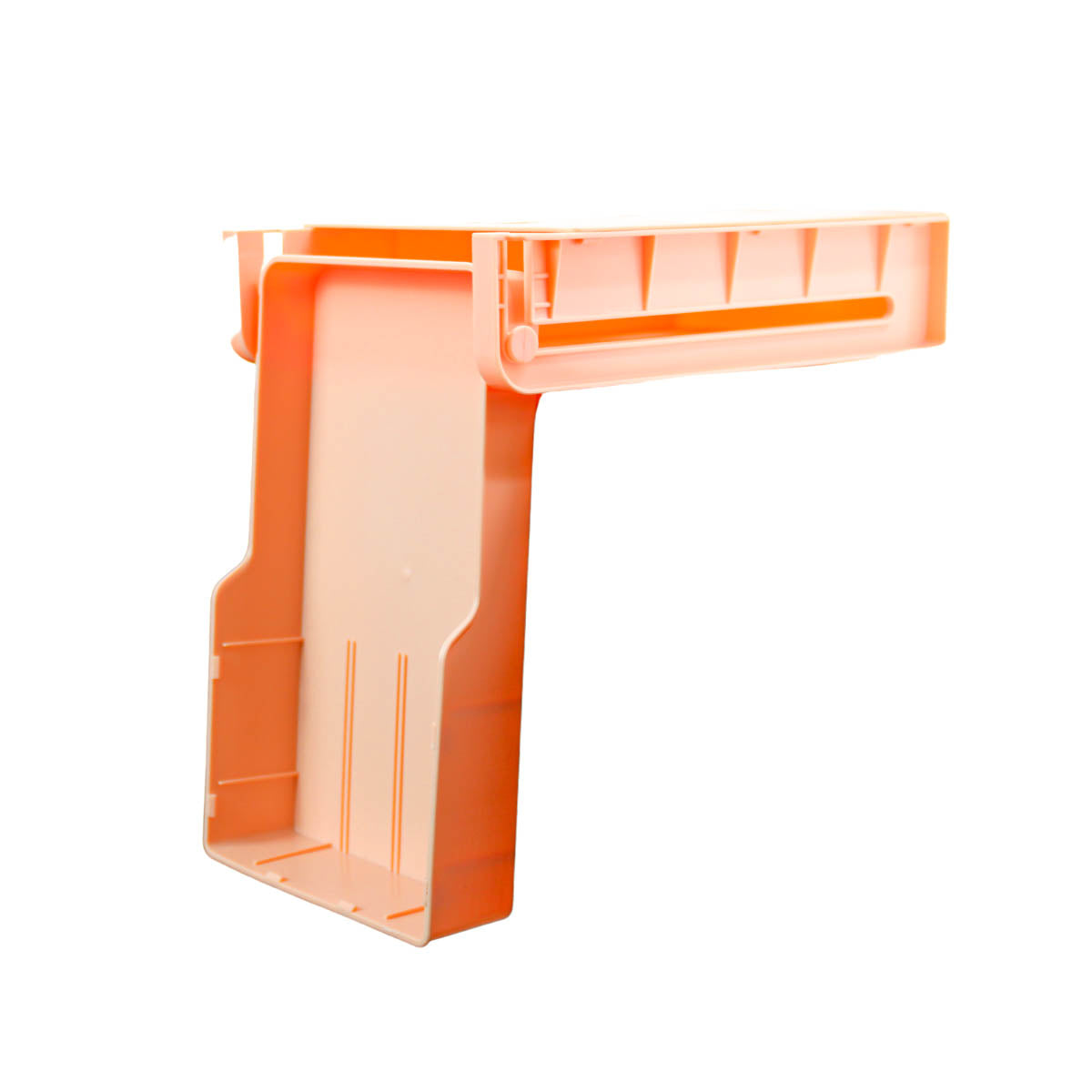 Gaveta adesiva com divisórias para mesa de escritório, rosa. Foto 4 do produto.