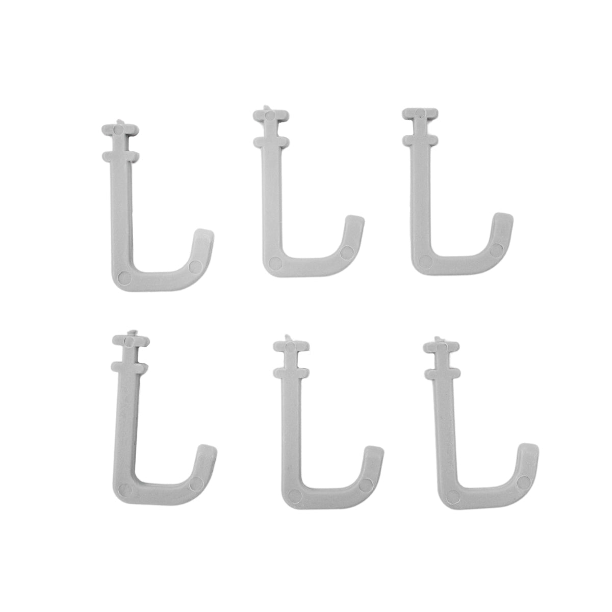 Organizador de parede para utensílios de cozinha com ganchos. Foto 3 do produto.