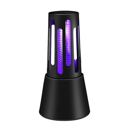 Armadilha para insetos com LED e alimentação USB, Cor: Preto. Foto 1 do produto.