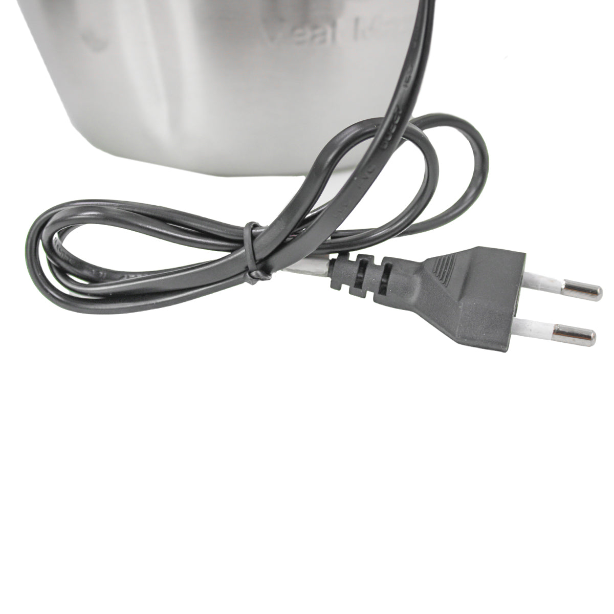 Triturador elétrico de carne e legumes de aço inox 3 litros 110 V. Foto 3 do produto.