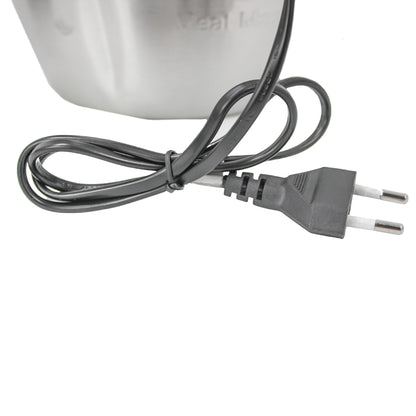 Triturador elétrico de carne e legumes de aço inox 3 litros 110 V. Foto 3 do produto.