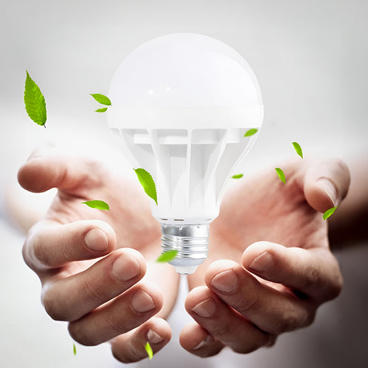 Lâmpada LED E27 bivolt, branco neutro, 12 W. Foto 2 do produto.