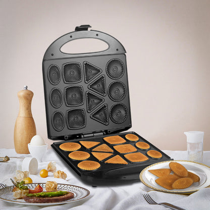Máquina elétrica para biscoitos e waffles 110 V. Foto 4 do produto.