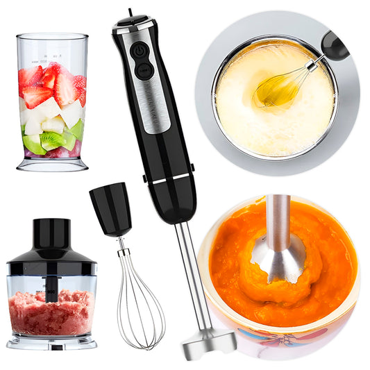 Mixer 4 em 1 com batedor e miniprocessador 600 W 110 V. Foto 1 do produto.
