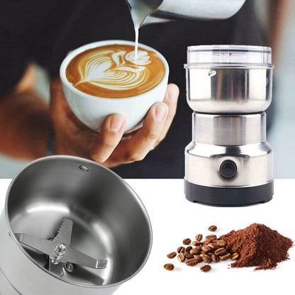 Moedor elétrico de café e sementes de inox 200 W 220 V. Foto 5 do produto.