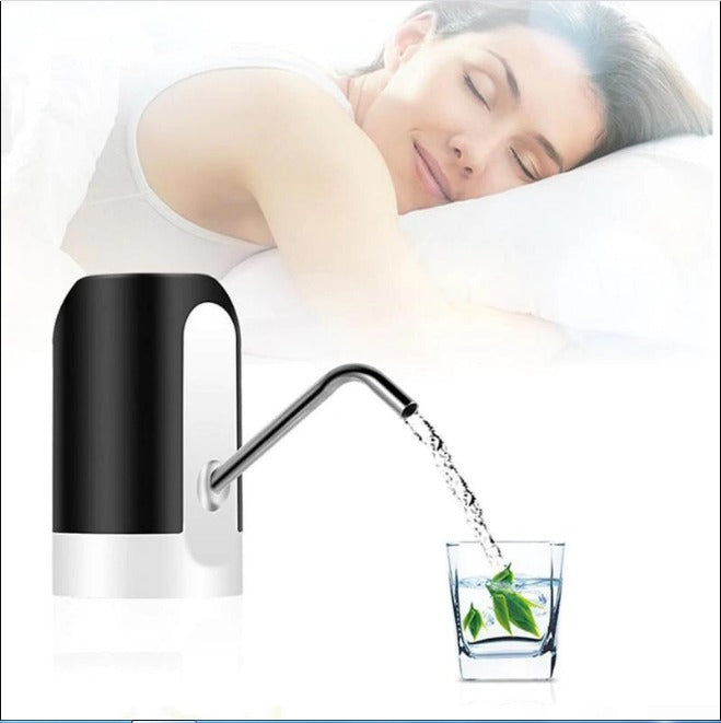 Bomba elétrica USB para galão de água. Foto 1 do produto.