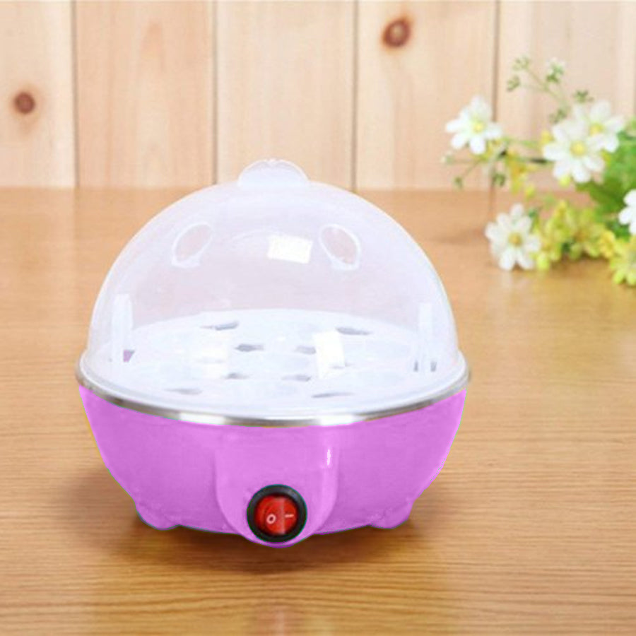 Cozedor elétrico de ovos a vapor 110 V, rosa. Foto 4 do produto.