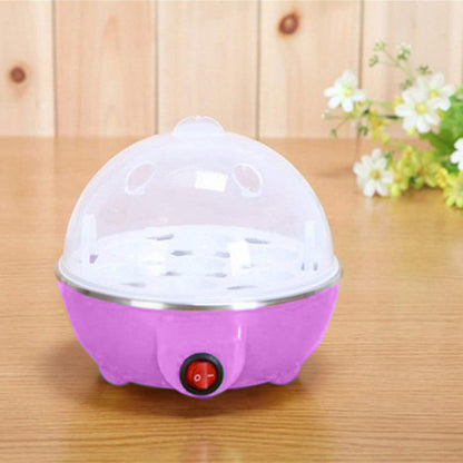 Cozedor elétrico de ovos a vapor 110 V, rosa. Foto 4 do produto.