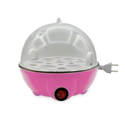 Cozedor elétrico de ovos a vapor 110 V, rosa. Foto 5 do produto.