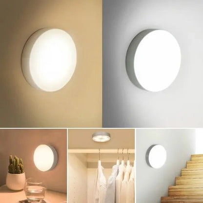 Luminária LED recarregável USB com sensor de presença. Foto 5 do produto.