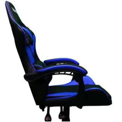 Cadeira gamer giratória preta. Foto 3 do produto.