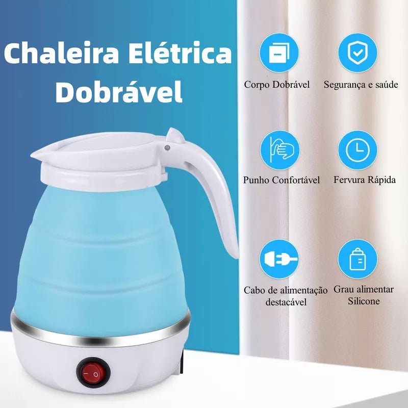 Chaleira elétrica dobrável 110 V. Foto 5 do produto.