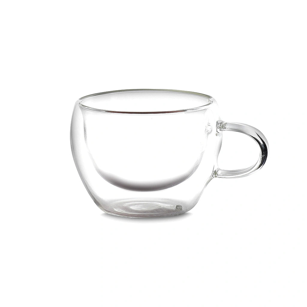 Conjunto de 2 xícaras de café com base de bambu. Foto 4 do produto.