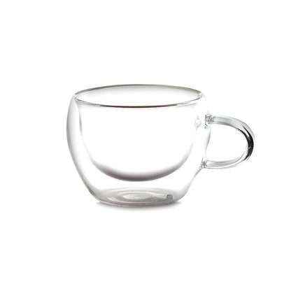 Conjunto de 2 xícaras de café com base de bambu. Foto 4 do produto.